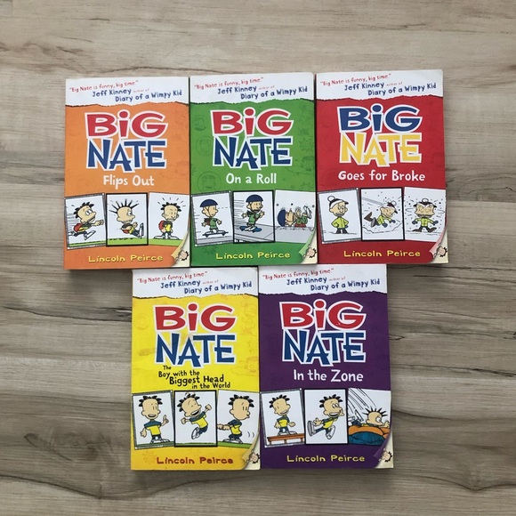 FIVE Big Nate Preteen Books - Picture 1 of 1